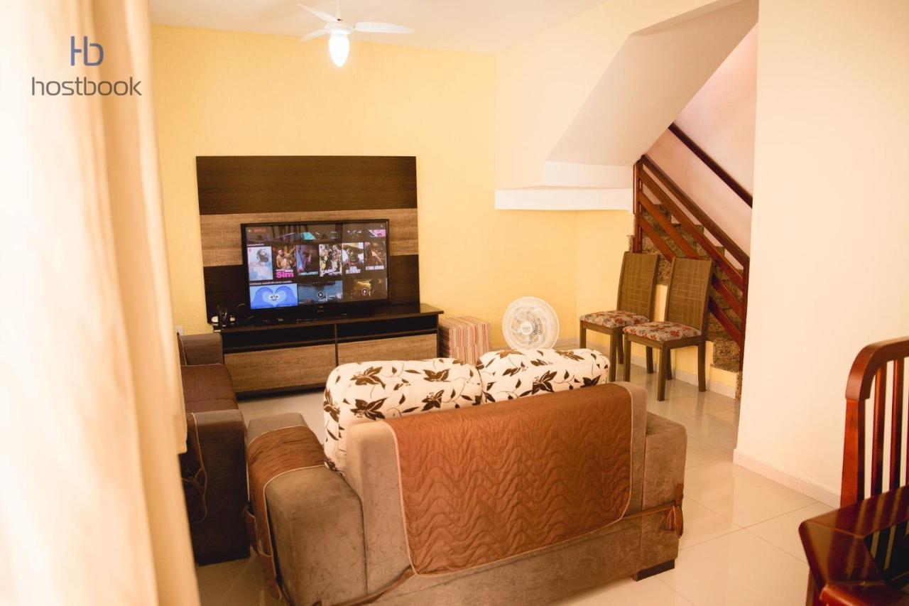 Villa Casa A 400 M Da Praia Do Centro - Wifi 200Mb - Garagem - Tv 500 Canais - 2 Quartos - Cozinha Equipada - Churrasqueira Rio das Ostras Exterior foto