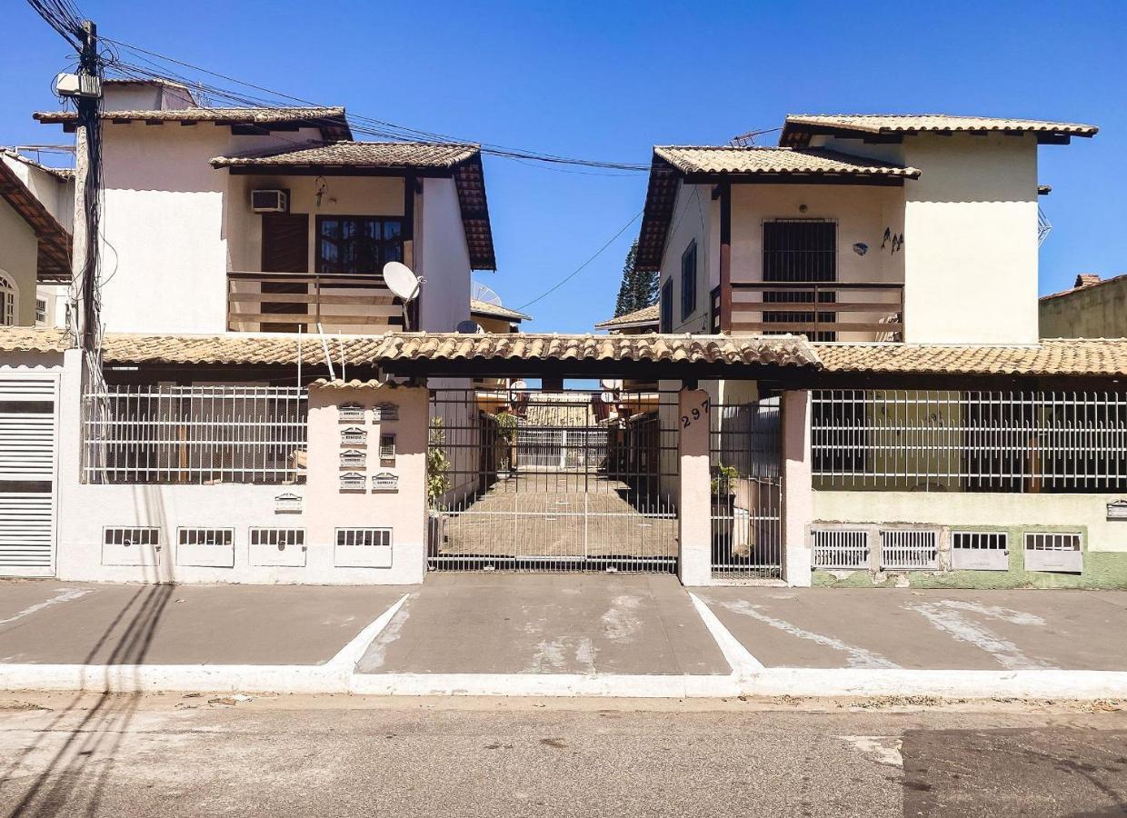 Villa Casa A 400 M Da Praia Do Centro - Wifi 200Mb - Garagem - Tv 500 Canais - 2 Quartos - Cozinha Equipada - Churrasqueira Rio das Ostras Exterior foto